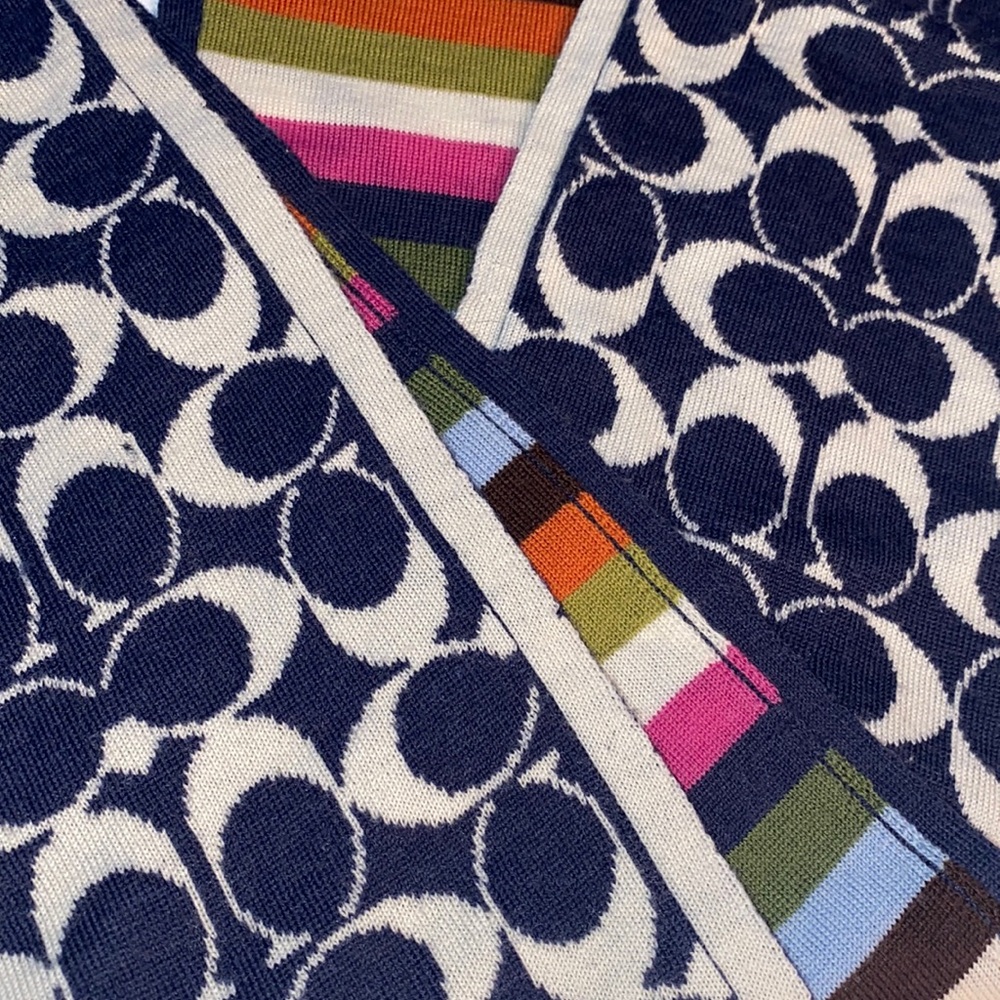 Coach Marino Wool Scarf